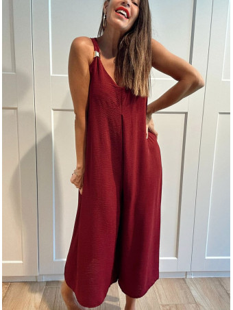 Mono Cropped Oversize LAMYRA Burdeos HEVE