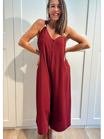Mono Cropped Oversize LAMYRA Burdeos HEVE