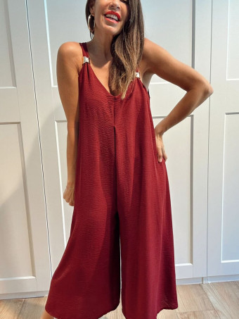 Mono Cropped Oversize LAMYRA Burdeos HEVE