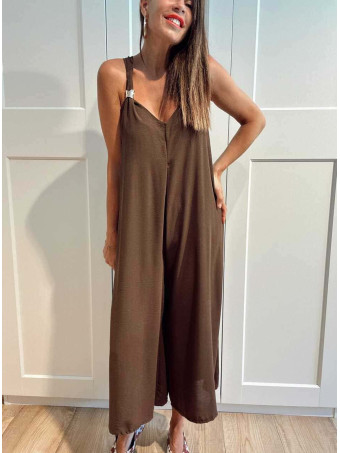 Mono Cropped Oversize LAMYRA Marrón HEVE