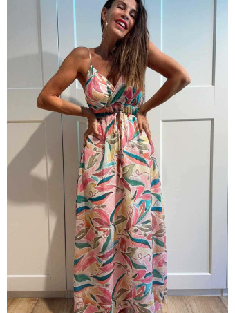Vestido Estampado Flores CALIRENE HEVE