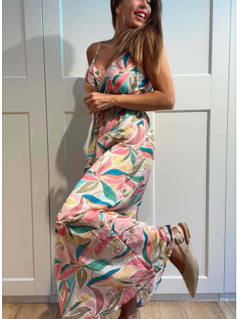 Vestido Estampado Flores CALIRENE HEVE