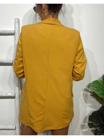 Blazer Frunces BIANCA Mostaza HEVE