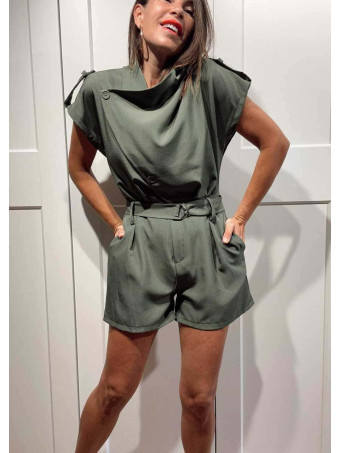 Mono Corto Militar MERVICK Verde HEVE