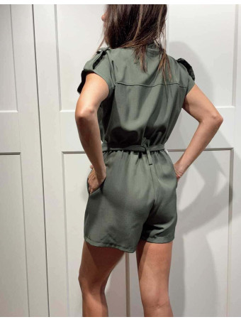 Mono Corto Militar MERVICK Verde HEVE