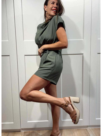 Mono Corto Militar MERVICK Verde HEVE
