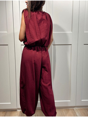 Conjunto Cuerpo y Jogger REKHA Burdeos HEVE