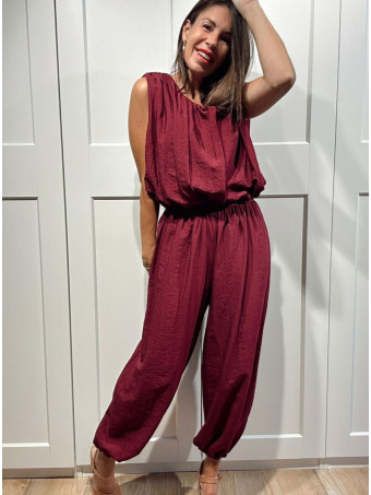 Conjunto Cuerpo y Jogger REKHA Burdeos HEVE