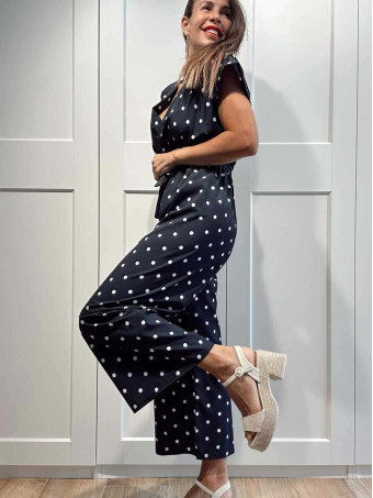 Mono Lunares Casual Style ZAFFORA Marino HEVE