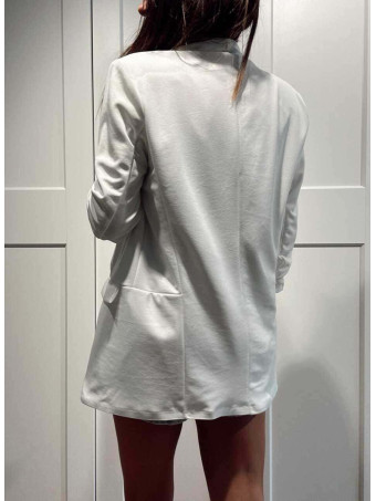 Blazer Frunces BIANCA Blanco HEVE