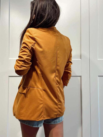 Blazer Frunces BIANCA Mostaza HEVE