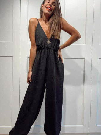 Mono Jogger con Broche NAIROME Negro HEVE