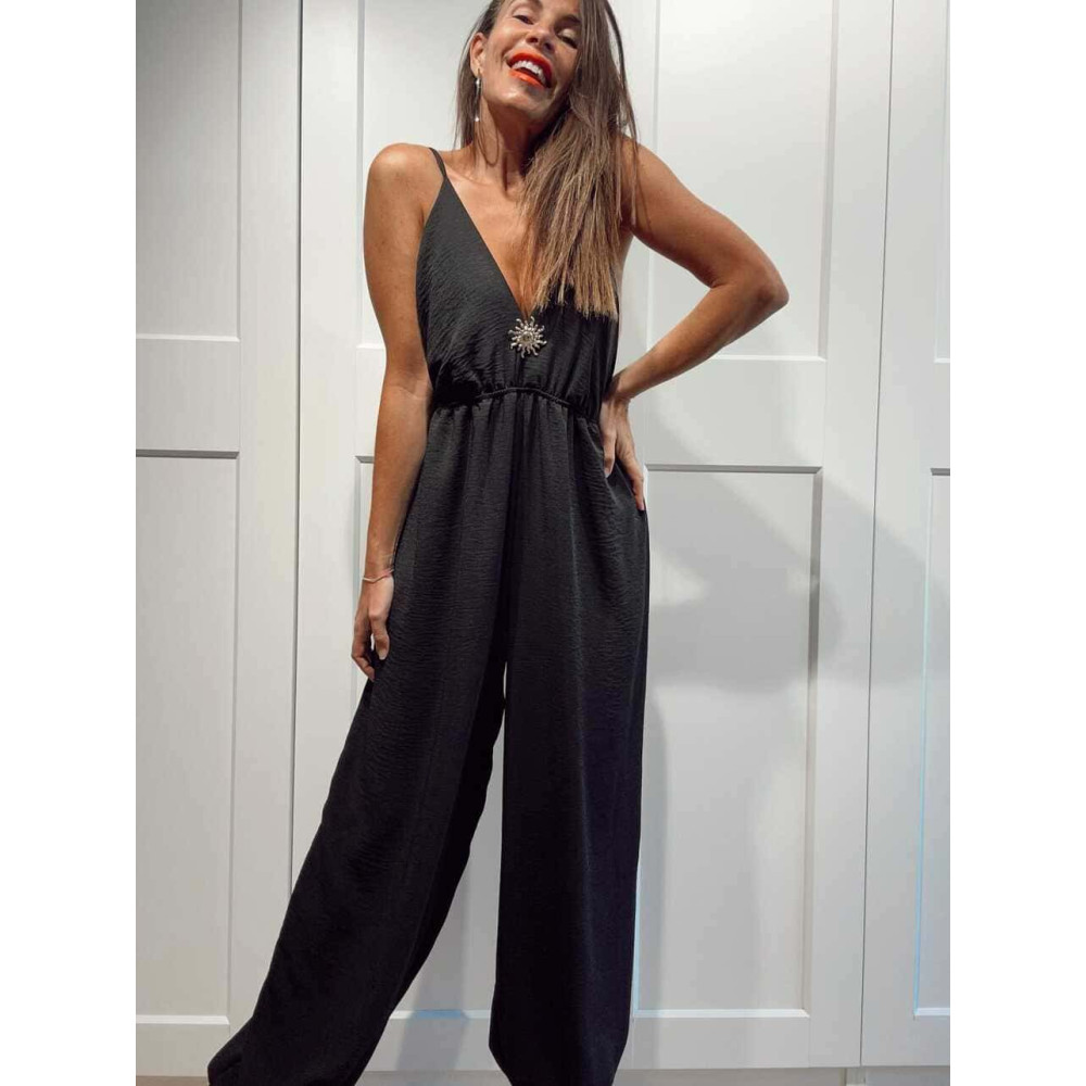 Mono Jogger con Broche NAIROME Negro HEVE