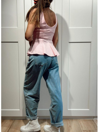 Cuerpo Peplum ROMICE Rosa HEVE