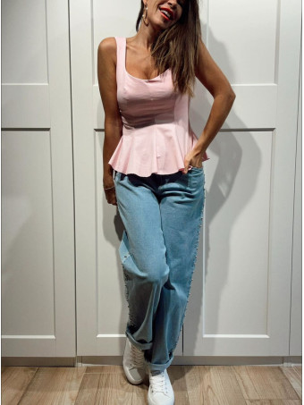 Cuerpo Peplum ROMICE Rosa HEVE