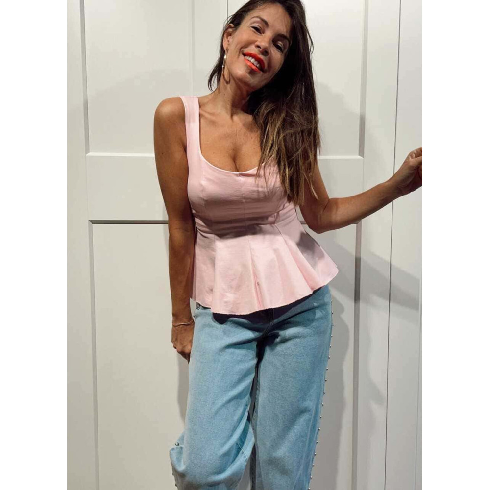 Cuerpo Peplum ROMICE Rosa HEVE