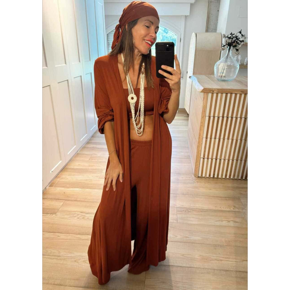 Conjunto 4 Prendas BELTECH Terracota HEVE