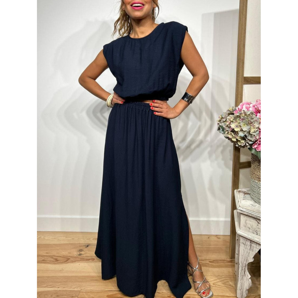 Conjunto Cuerpo y Falda VIONCE Marino HEVE