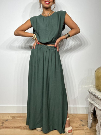Conjunto Cuerpo y Falda VIONCE Verde HEVE