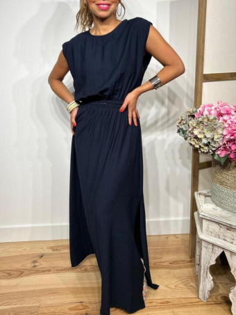 Conjunto Cuerpo y Falda VIONCE Marino HEVE