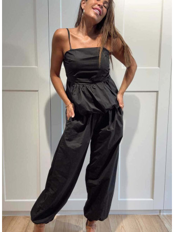 Conjunto Cuerpo y Pantalón CHIVIA Negro HEVE