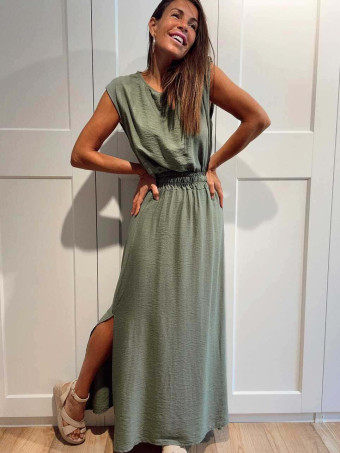 Conjunto Cuerpo y Falda VIONCE Khaki HEVE