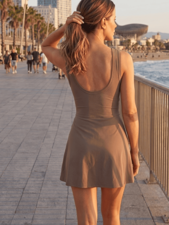 Mono Corto Pareo ROXIE Taupe HEVE