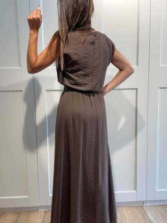 Conjunto Cuerpo y Falda VIONCE Marrón HEVE