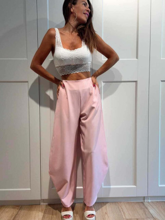 Pantalón Balloon MÄELLO Rosa HEVE