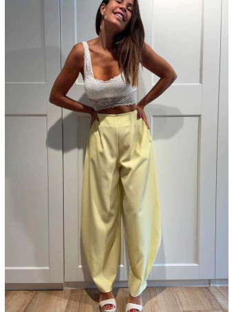 Pantalón Balloon MÄELLO Amarillo HEVE