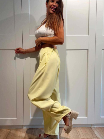Pantalón Balloon MÄELLO Amarillo HEVE