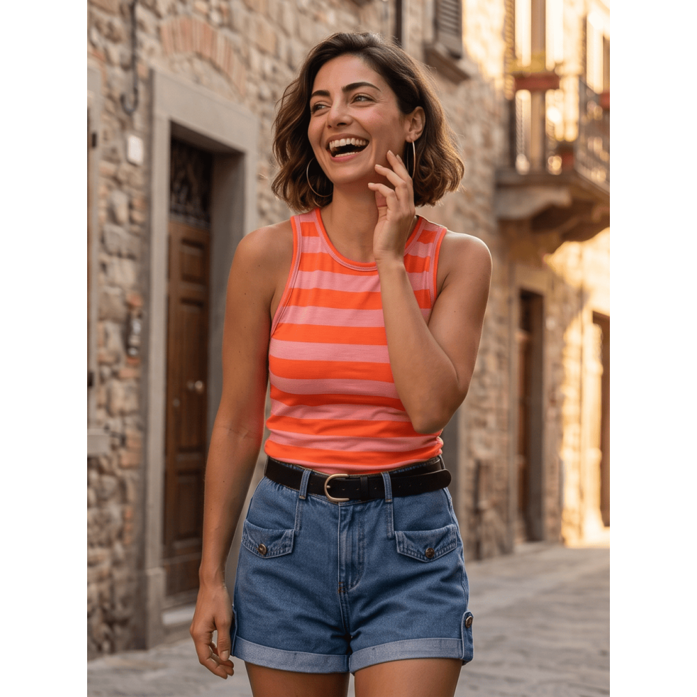 Short Vaquero con Cinturón MILKAN Blue Jean HEVE