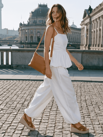 Conjunto Cuerpo y Pantalón CHIVIA Blanco HEVE