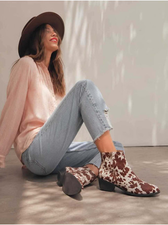 Botín Animal Print CHEETAH HEVE