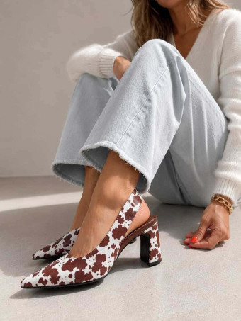 Zapato Salón Print Destalonado DALMOKA HEVE