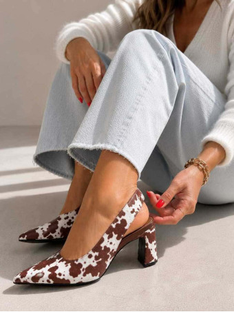 Zapato Salón Print Destalonado DALMOKA HEVE
