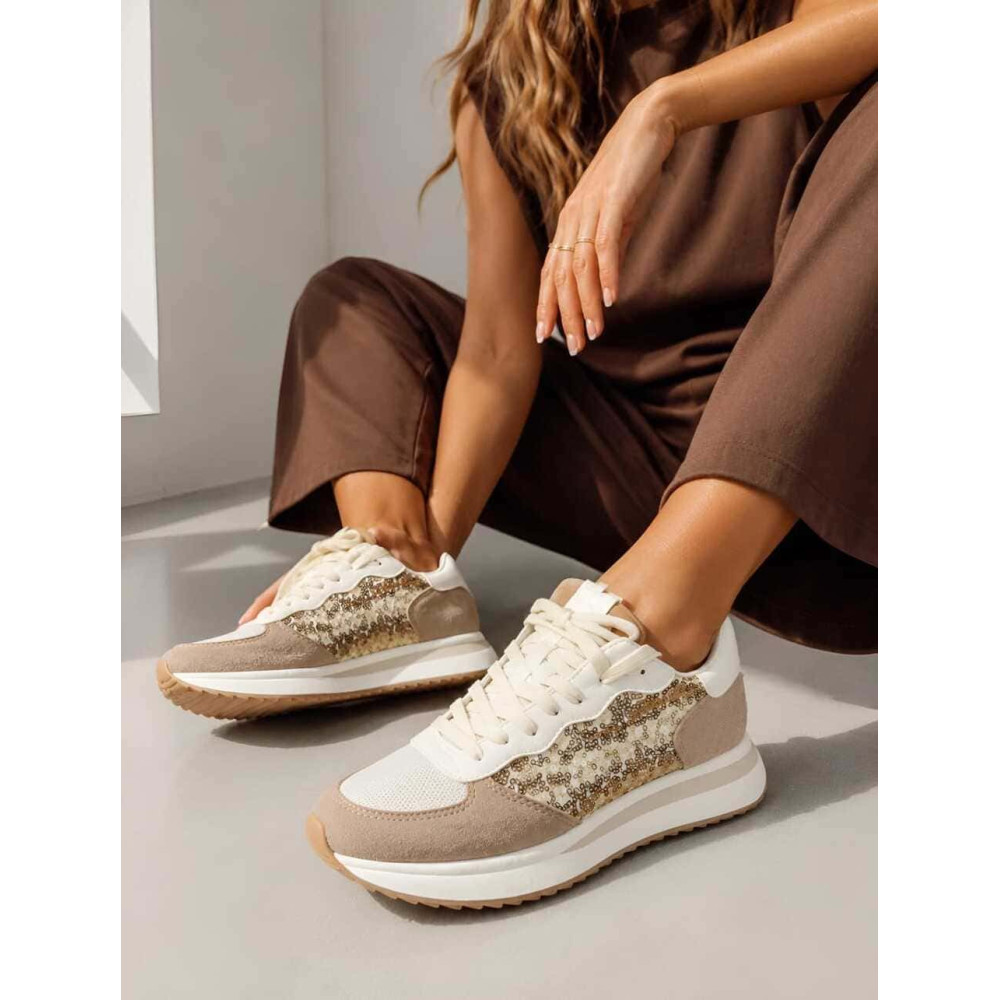 Deportiva Combinada Lentejuelas SPARKILL Oro HEVE