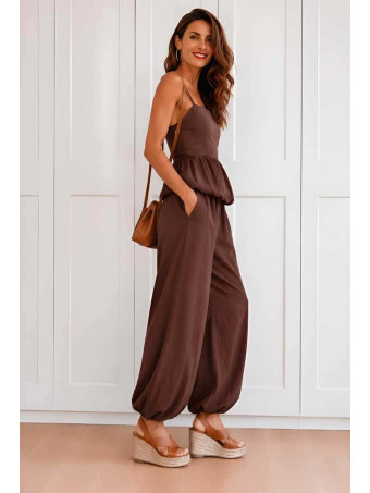 Conjunto Cuerpo y Pantalón CHIVIA Marrón HEVE
