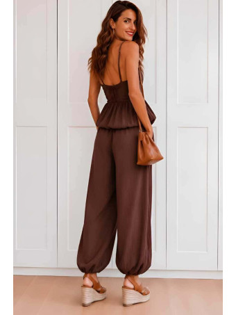 Conjunto Cuerpo y Pantalón CHIVIA Marrón HEVE
