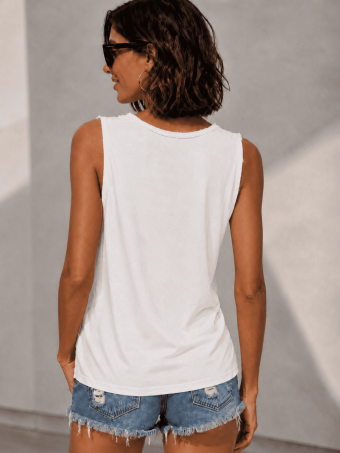 Camiseta Tachas DAGHERA Blanco HEVE