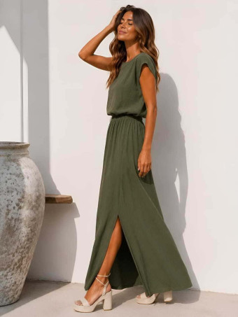 Conjunto Cuerpo y Falda VIONCE Verde Militar HEVE