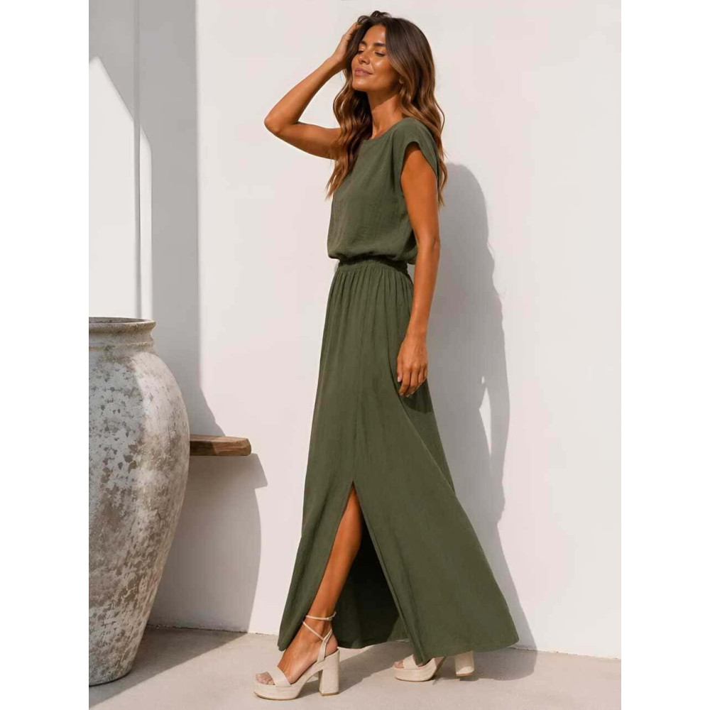 Conjunto Cuerpo y Falda VIONCE Verde Militar HEVE