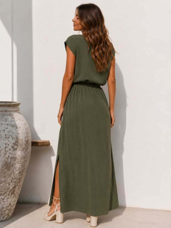 Conjunto Cuerpo y Falda VIONCE Verde Militar HEVE