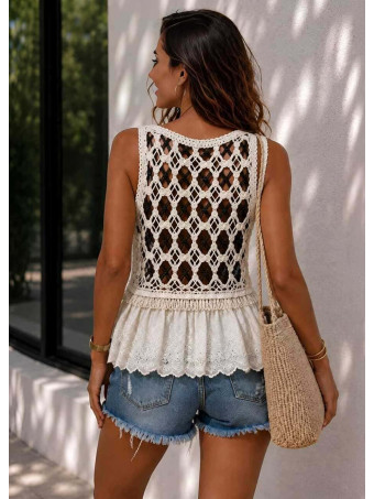 Top Crochet Combinado ELVORA HEVE