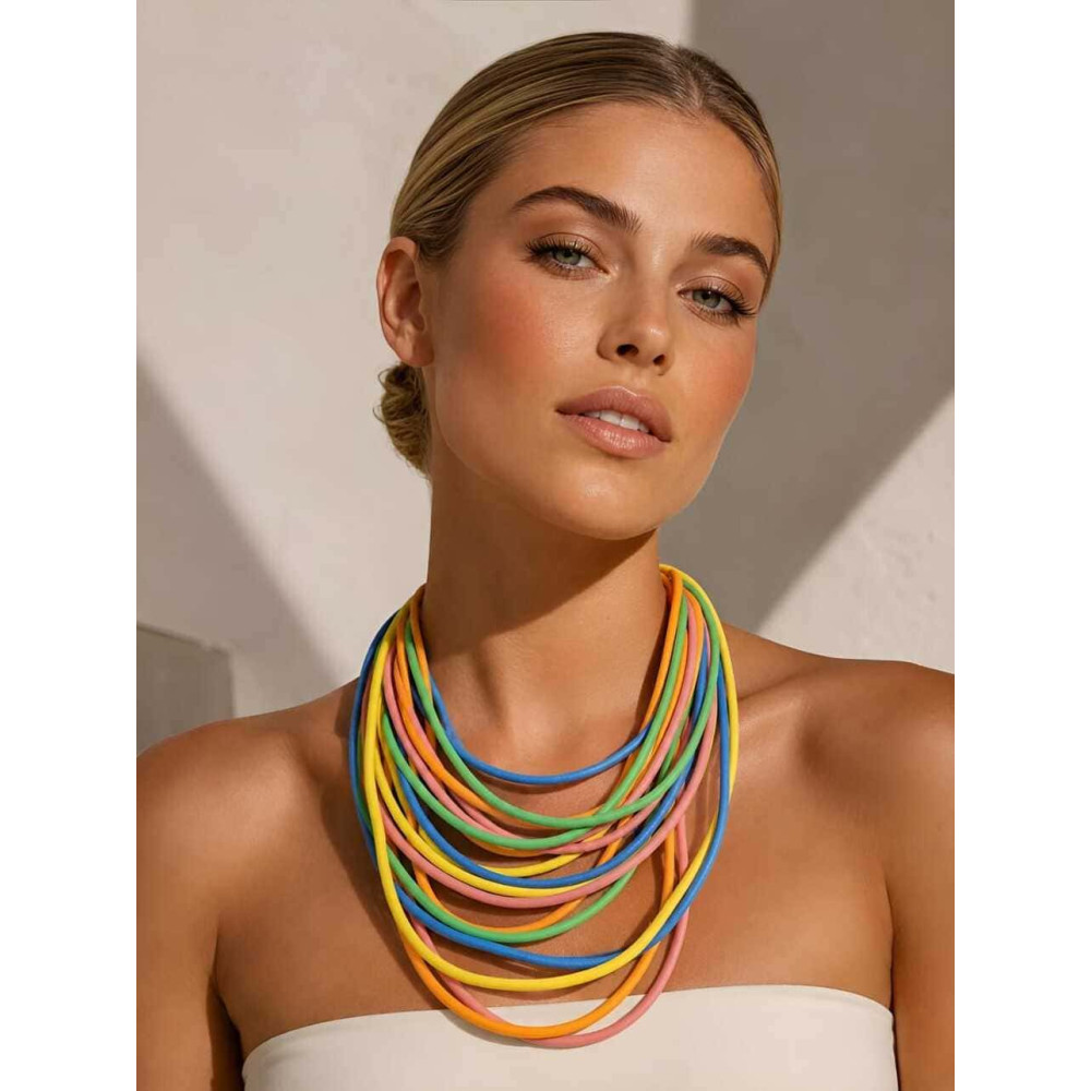 Collar Multicordón KALENYA Multicolor 117 HEVE