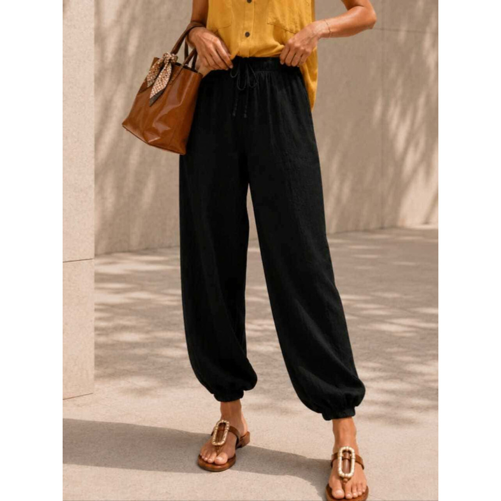 Pantalón Bombacho ZAYIRA Negro HEVE