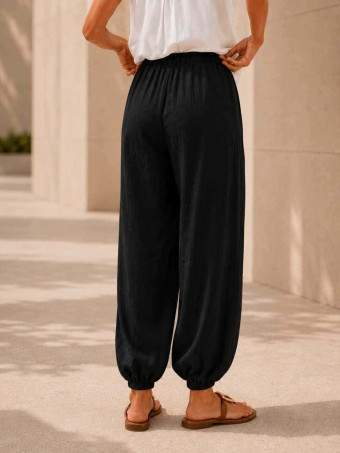 Pantalón Bombacho ZAYIRA Negro HEVE