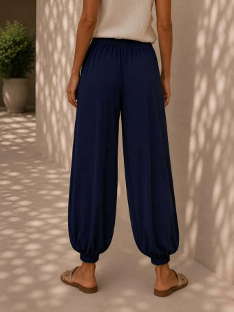 Pantalón Bombacho ZAYIRA Marino HEVE