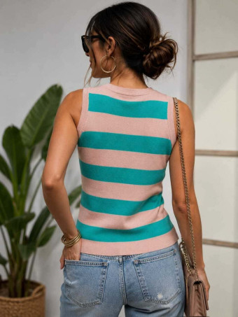 Cuerpo Punto Rayas STREAMLINE Nude/Verde HEVE