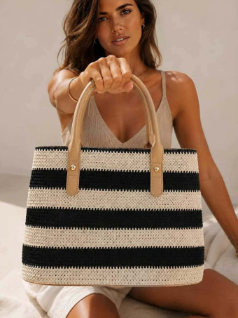 Bolso Tote Rafia VESNIA...